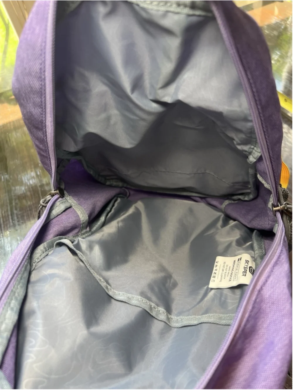 SKYSPER Sling Bag Crossbody Backpack Chest Shoulder Bag Travel Purple